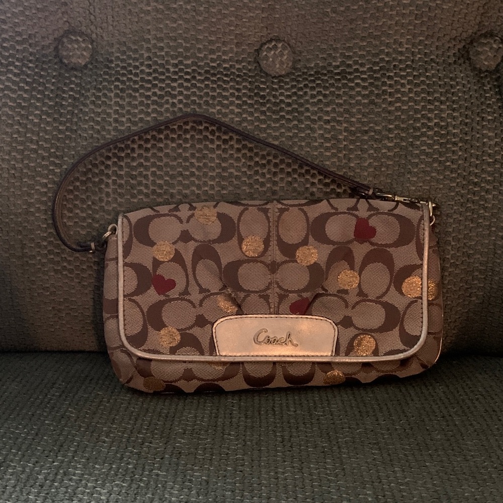 Coach Y2K Secret Admirer Large Flap Wristlet